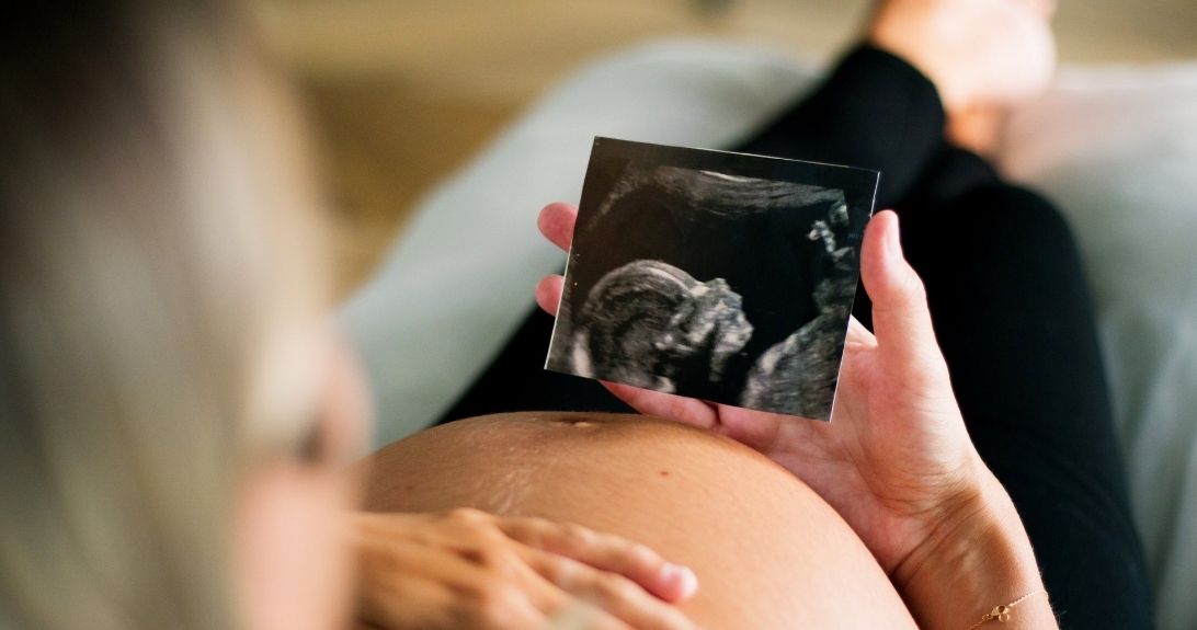 przyszła mama - ciąża - zdjęcie USG