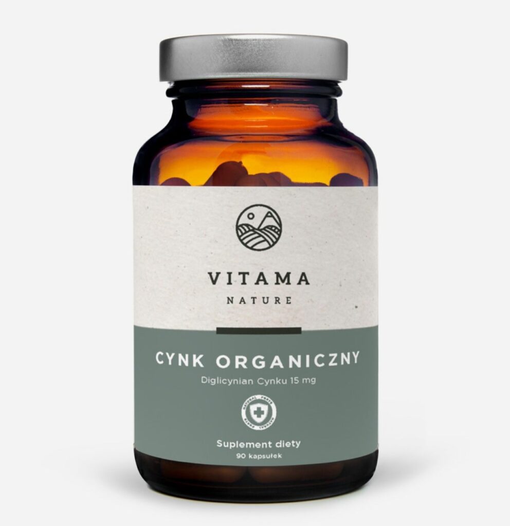 Suplement diety Vitama Nature - Cynk organiczny